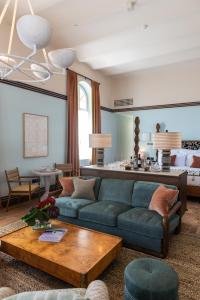 Posezení v ubytování Soho House Tel Aviv