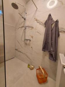 Koupelna v ubytování Apartma Pohorje 120m2- Fitsana