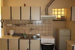 Kuchyň nebo kuchyňský kout v ubytování Apartman Zaton