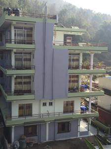 El edificio en el que está la casa de huéspedes