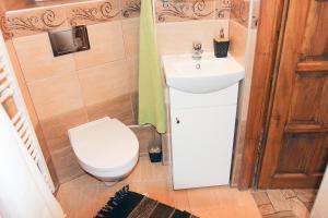 A bathroom at Gazdov dvor