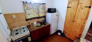 Köök või kööginurk majutusasutuses La Nuez del Nogal