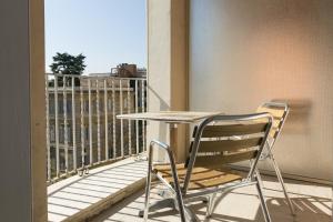 Balkón nebo terasa v ubytování Hotel Casa Valdese Roma