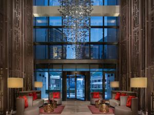 Posezení v ubytování Pullman Dubai Creek City Centre Residences