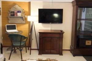 TV a/nebo společenská místnost v ubytování Comfortable apartment in Istiklal Street