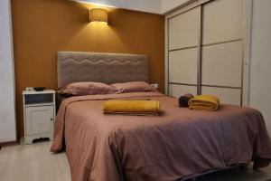 Postel nebo postele na pokoji v ubytování Comfortable apartment in Istiklal Street