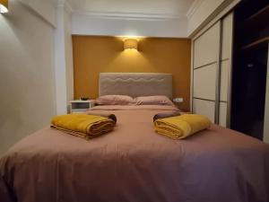 Postel nebo postele na pokoji v ubytování Comfortable apartment in Istiklal Street