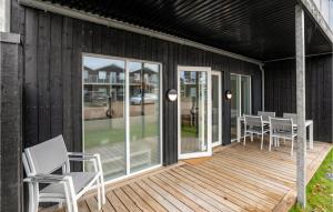 Μπαλκόνι ή βεράντα στο 3 Bedroom Lovely Apartment In Slagelse