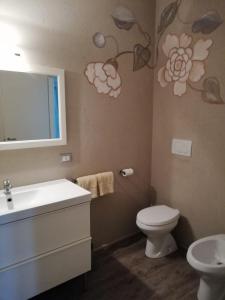 Koupelna v ubytování Le Maddalene B&B