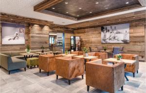 Χώρος καθιστικού στο Luxurioese Ferienwohnung