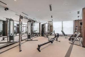 Fitness centrum a/nebo fitness zařízení v ubytování Seda Nuvali