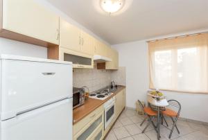 Kuchyň nebo kuchyňský kout v ubytování Apartment Katarina