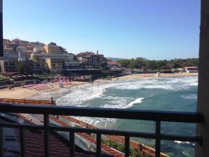 
a large body of water with a bridge over it at Hotel Parnasse in Sozopol
