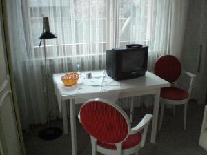 TV a/nebo společenská místnost v ubytování Haus Hubertus