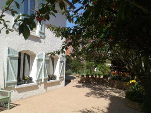 Zahrada ubytování B&B les Agapanthes