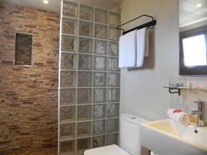 Koupelna v ubytování Hotel Bonaire