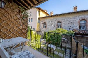 Balkón nebo terasa v ubytování Romantic B&B Il Piccolo Paradiso