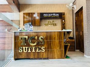 Vstupní hala nebo recepce v ubytování TCS SUITES