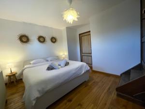 Postel nebo postele na pokoji v ubytování Le gîte d’Hayen