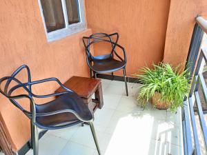 A seating area at Villa Martis Kakamega