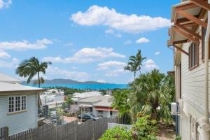a view of the ocean from a house at Denham Heights in Townsville