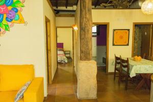 A seating area at Casiñas de Acevedo