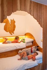 Postelja oz. postelje v sobi nastanitve Hotel Arcangelo 3 stelle Superior