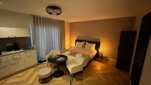 Kuchyň nebo kuchyňský kout v ubytování De Zilten Kaēmer Zoutelande