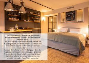Postel nebo postele na pokoji v ubytování PAPA RHEIN - Hotel & Spa