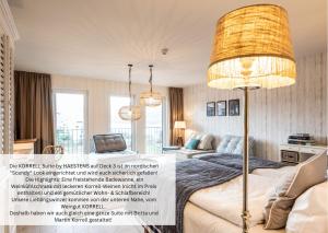 Postel nebo postele na pokoji v ubytování PAPA RHEIN - Hotel & Spa