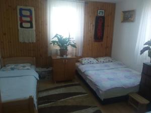 Postel nebo postele na pokoji v ubytování Apartman Idžo