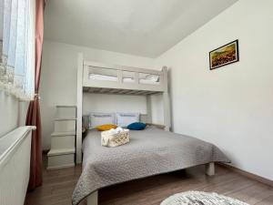 Lliteres en una habitació de Casa Matteo - Rustic & cosy getaway in Zărnești
