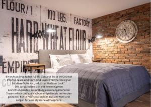 Postel nebo postele na pokoji v ubytování PAPA RHEIN - Hotel & Spa