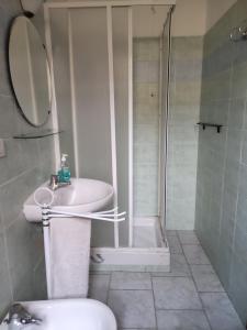 A bathroom at Il ristoro del viandante