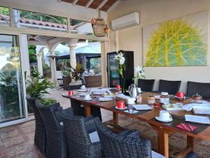 Posezení v ubytování B&B Val D'azur