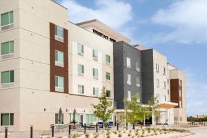 an exterior view of a building at TownePlace Suites Amarillo West/Medical Center in Amarillo