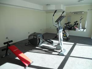 Fitness centrum a/nebo fitness zařízení v ubytování Hotel Diego de Almagro Chillan