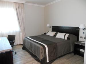 Postel nebo postele na pokoji v ubytování Hotel Diego de Almagro Chillan