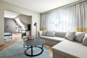Istumisnurk majutusasutuses Basel Marriott Hotel