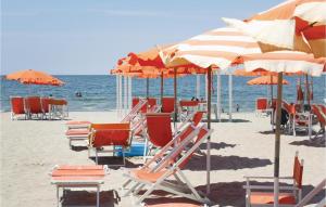 A beach at or near the holiday home