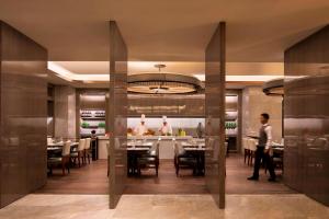 Reštaurácia alebo iné gastronomické zariadenie v ubytovaní JW Marriott Hotel Macau