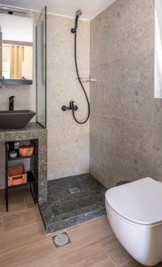 A bathroom at Studio 71!Charming flat in Chania