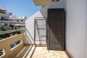 A balcony or terrace at Studio 71!Charming flat in Chania