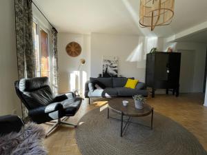 Posedenie v ubytovaní Très bel appartement T3 centre ville, commerces et gare
