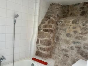 Kúpeľňa v ubytovaní Le Moulin de Prades 4 étoiles logement entier Parc Naturel Haut Languedoc - Salagou
