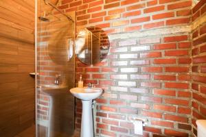 Koupelna v ubytování Hostal Ana + 14 fotografií
