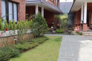 Zahrada ubytování Hoang Loc Villa