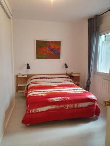 Postel nebo postele na pokoji v ubytování El piso de Valle-Inclán