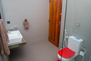 A bathroom at Victoria Hideout