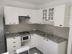 Kuchyň nebo kuchyňský kout v ubytování Apartman Marie + 8 fotografií